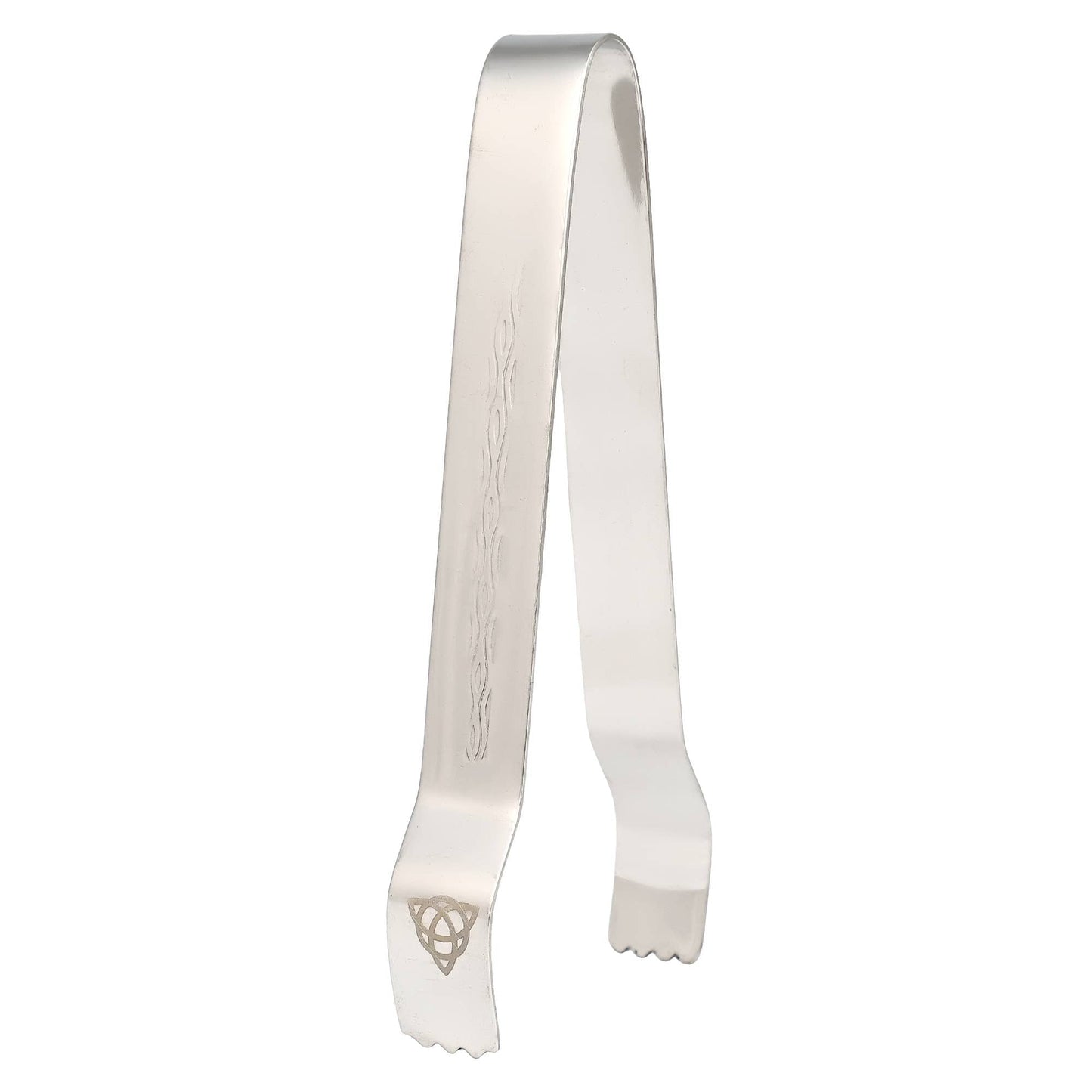 Triquetra Ritual Tongs – Stainless Steel Charcoal Tongs 6"
