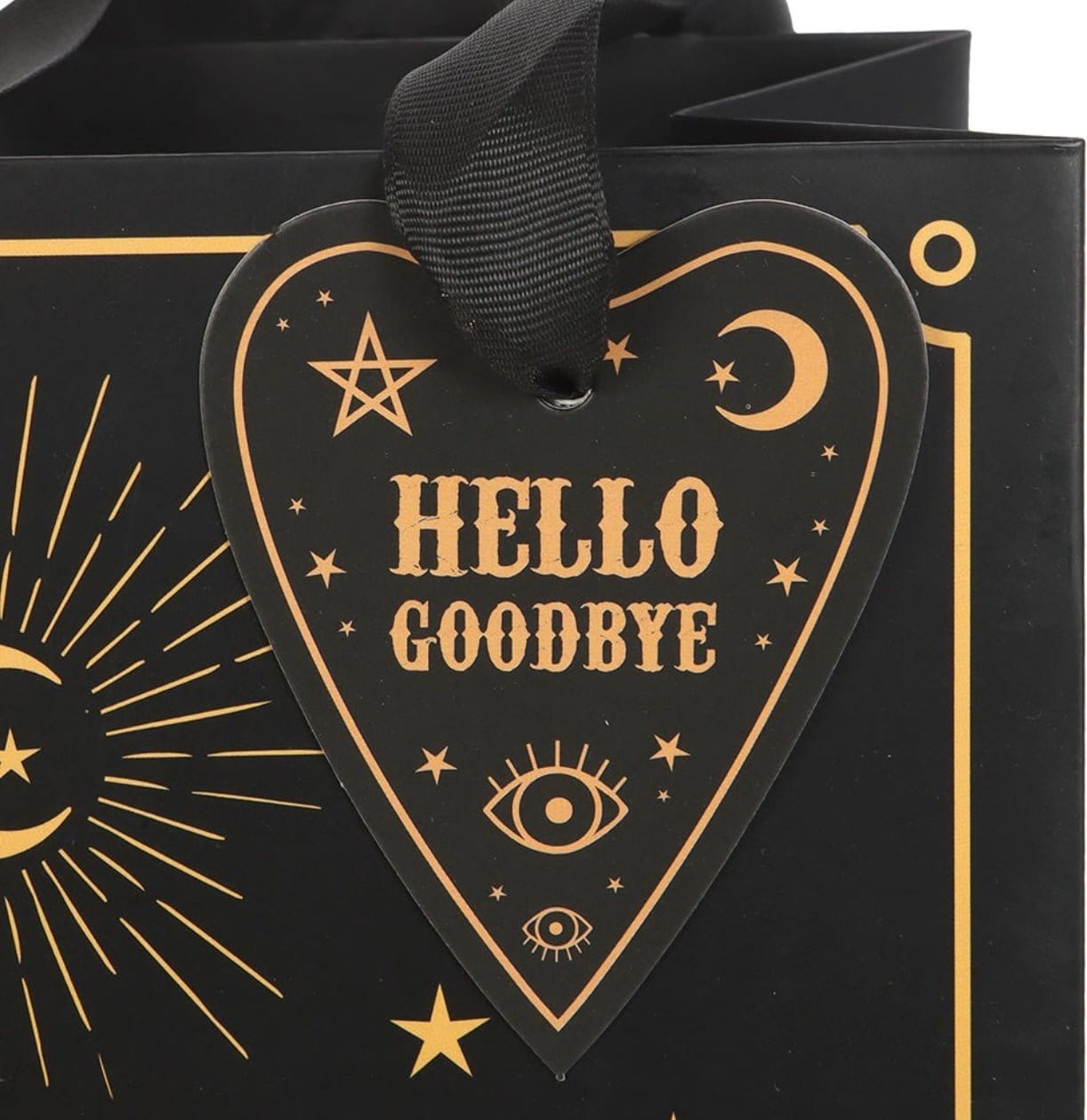 23cm Medium Black Talking Board Gift Bag 23cm Medium Black Talking Board Gift Bag