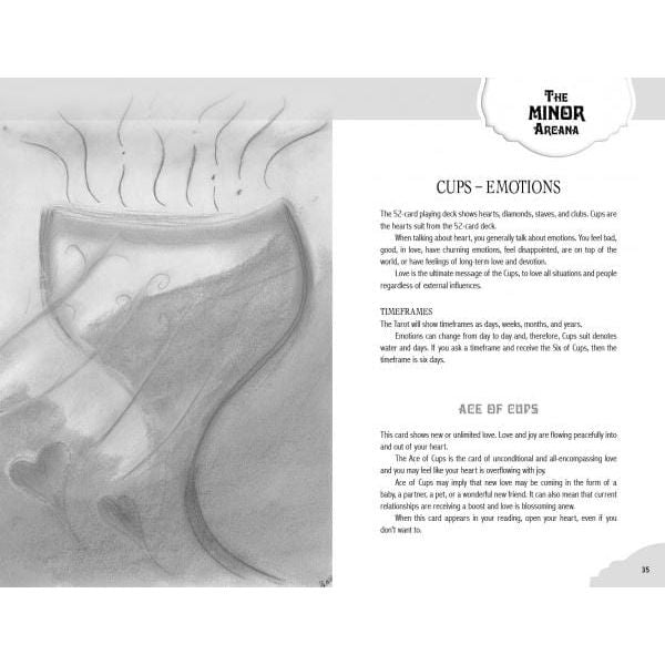 My First Tarot – 78-Card Beginner Tarot Kit with Guidebook - Authentic Occult and Witchcraft Supply Image