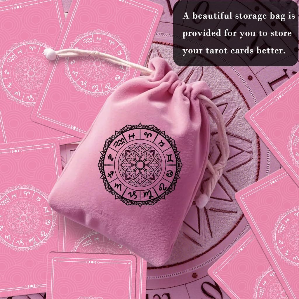 Tarot Cards for Beginners with Meanings on Cards | 450GSM