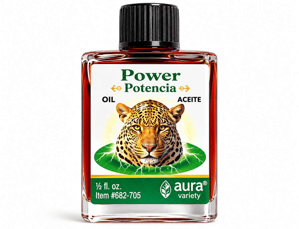 Power Anointing Oil | Strength, Confidence & Personal Power Ritual Oil – ½ fl oz