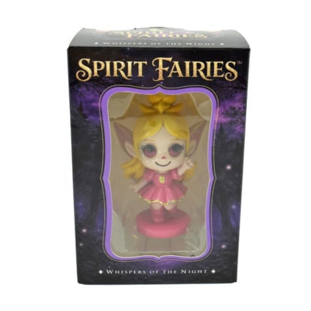 Spirit Fairies Solara Figurine – Golden Fairy with Trading Card