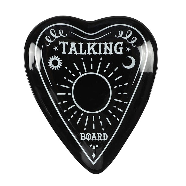 Talking Board Planchette Trinket Dish | Gothic Jewelry & Crystal Dish