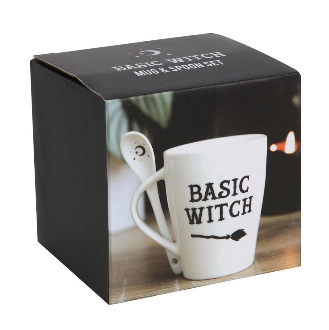 Basic Witch Mug and Spoon Set Basic Witch Mug and Spoon Set