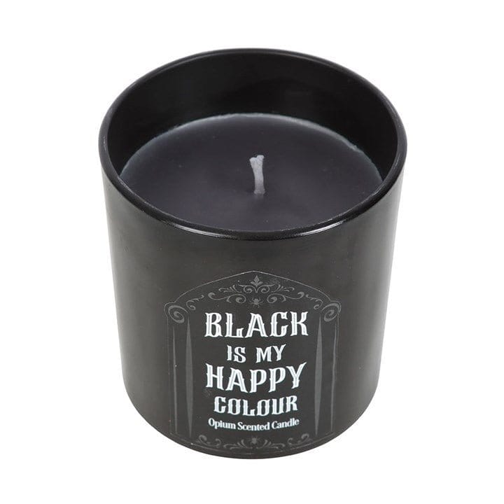 "Black is My Happy Color" Opium Candle "Black is My Happy Color" Opium Candle