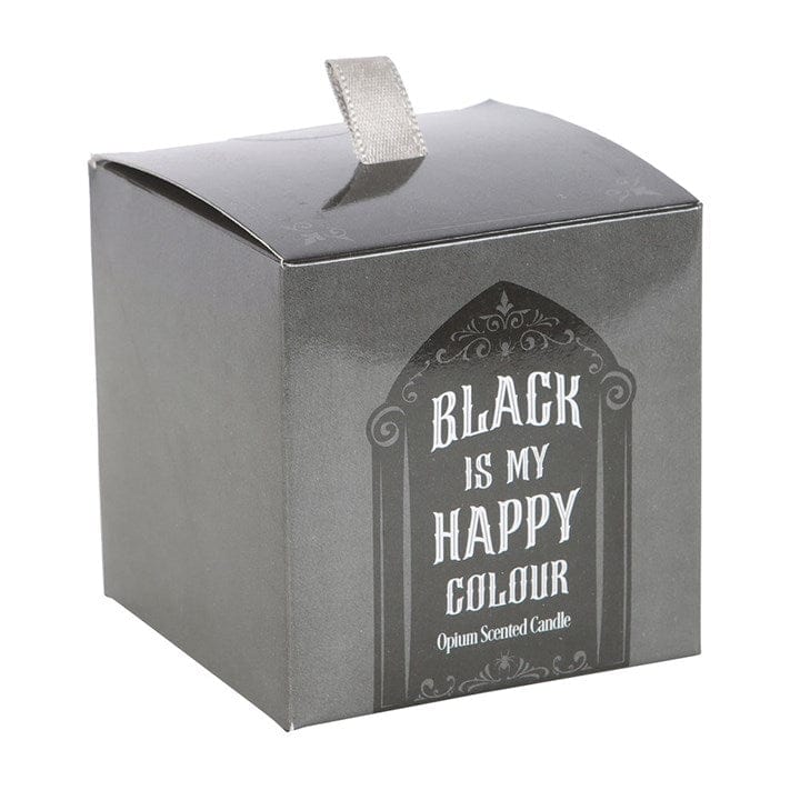 "Black is My Happy Color" Opium Candle "Black is My Happy Color" Opium Candle