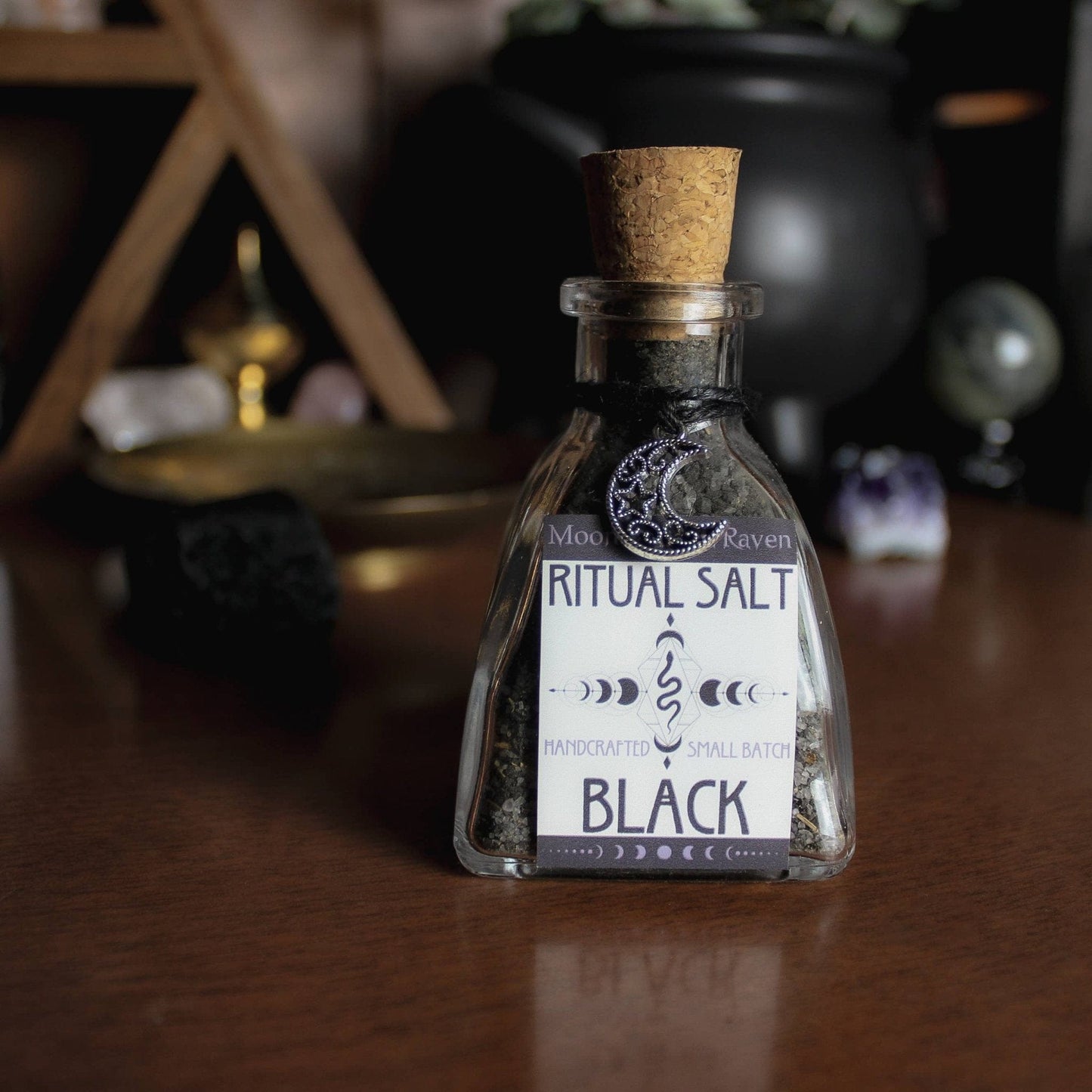 Black Ritual Salt, Witches Black Salt, Protection Salt Black Ritual Salt, Witches Black Salt, Protection Salt