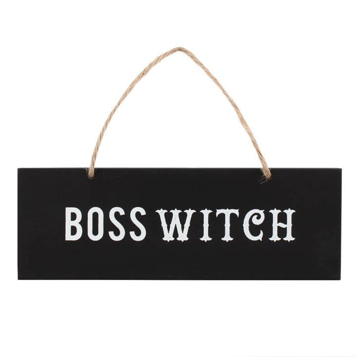 Boss Witch Wall Sign Boss Witch Wall Sign