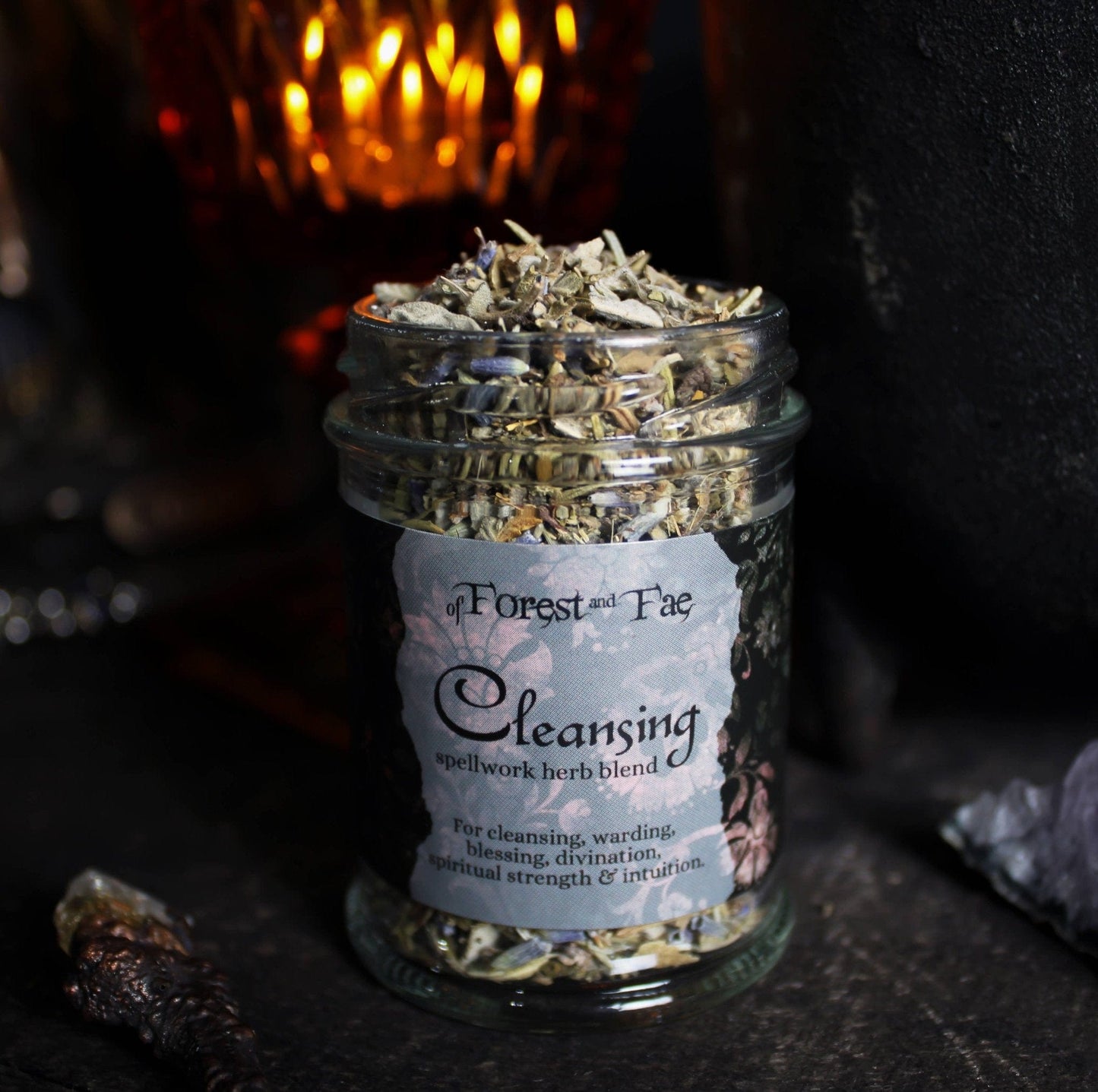 Cleansing Spellwork Herb Blend • Blessing Herbs • Witchcraft Cleansing Spellwork Herb Blend • Blessing Herbs • Witchcraft