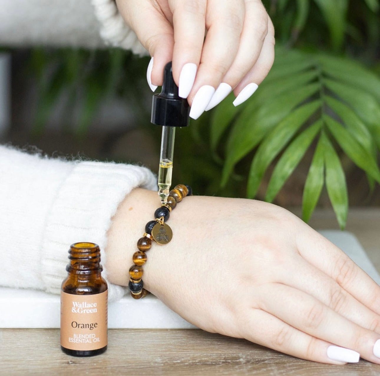 Confidence Tiger's Eye Crystal Essential Oil Bracelet Confidence Tiger's Eye Crystal Essential Oil Bracelet