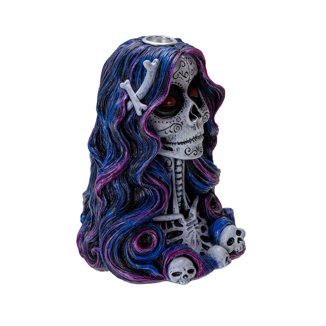 Day of the Dead Sugar Skull Backflow Burner Day of the Dead Sugar Skull Backflow Burner