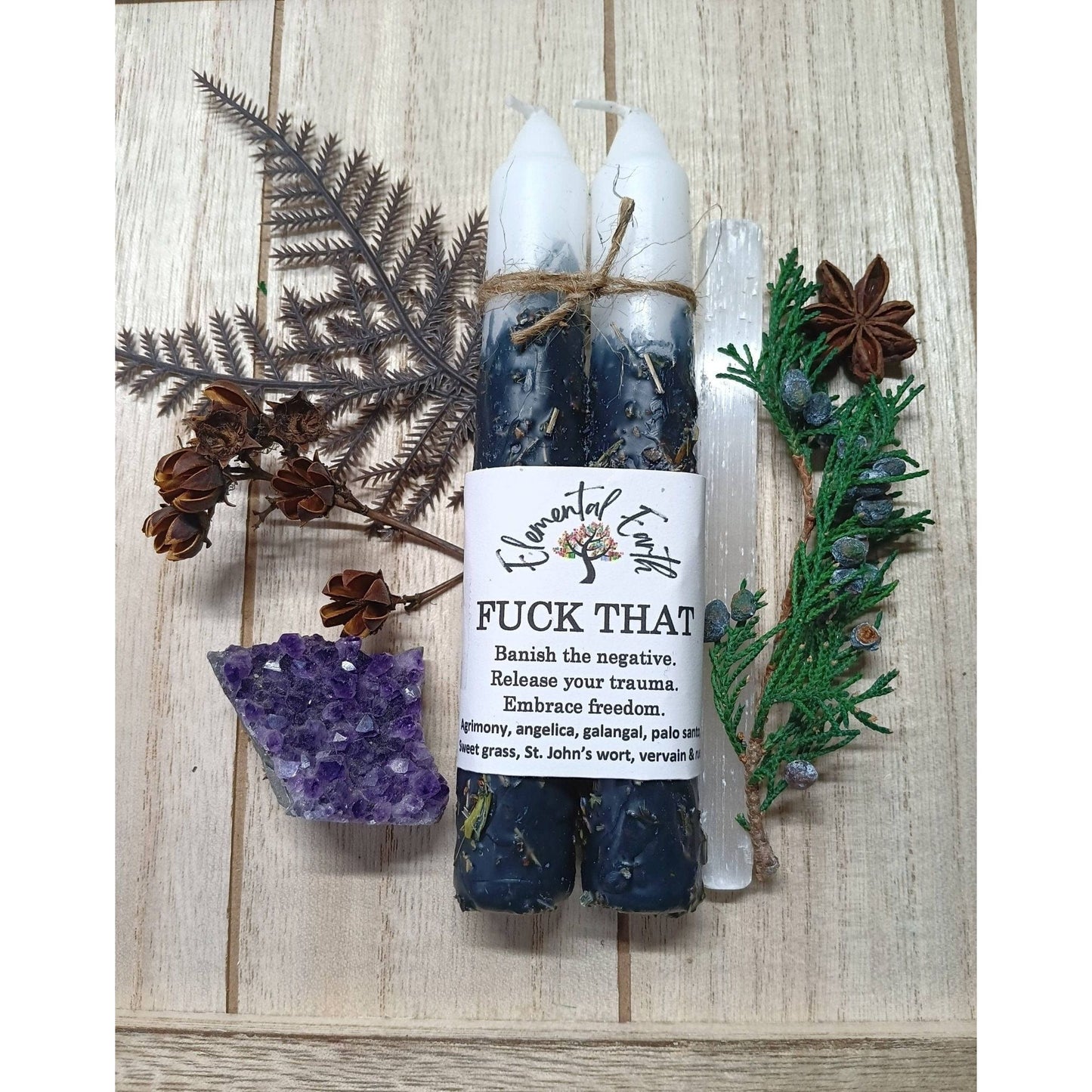 F*** That herbal intention candles - Authentic Occult and Witchcraft Supply Image