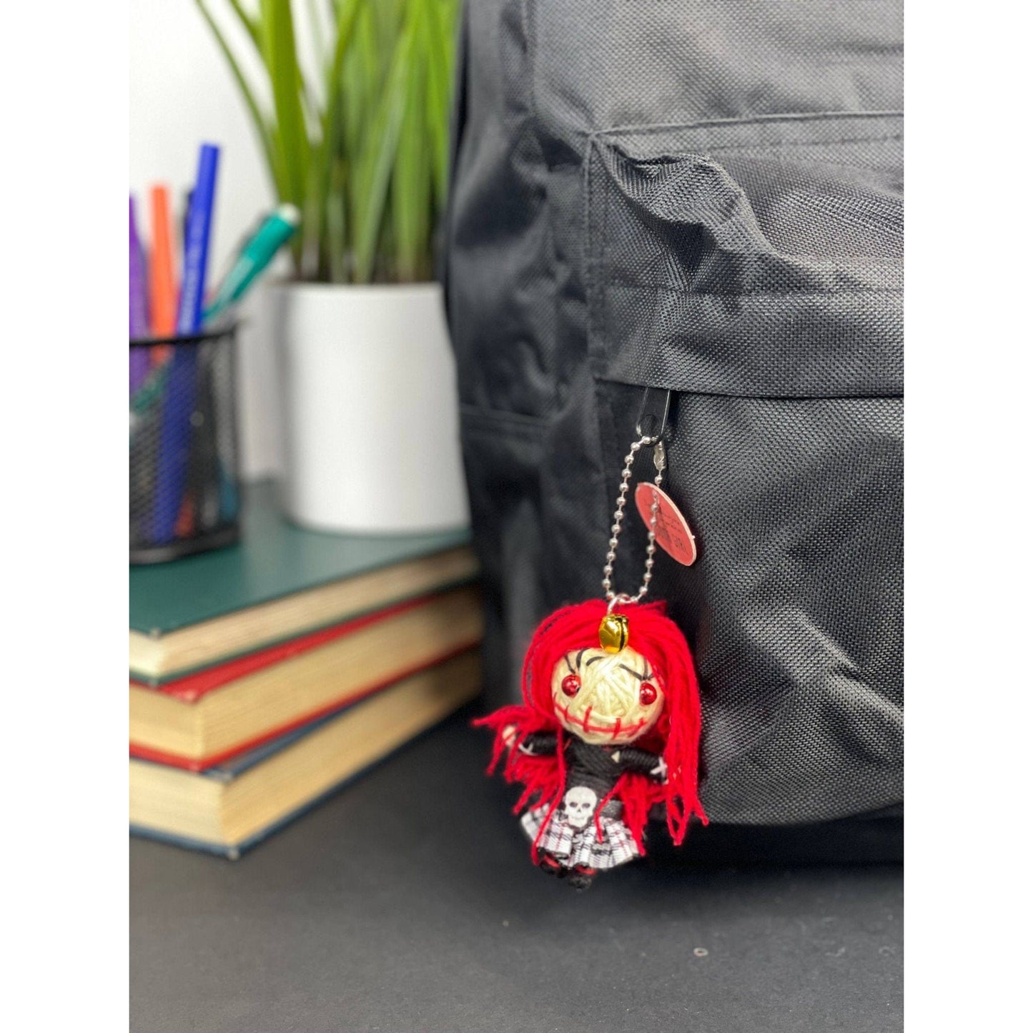 Goth Girl - Watchover Voodoo Dolls - Keychain - Authentic Occult and Witchcraft Supply Image