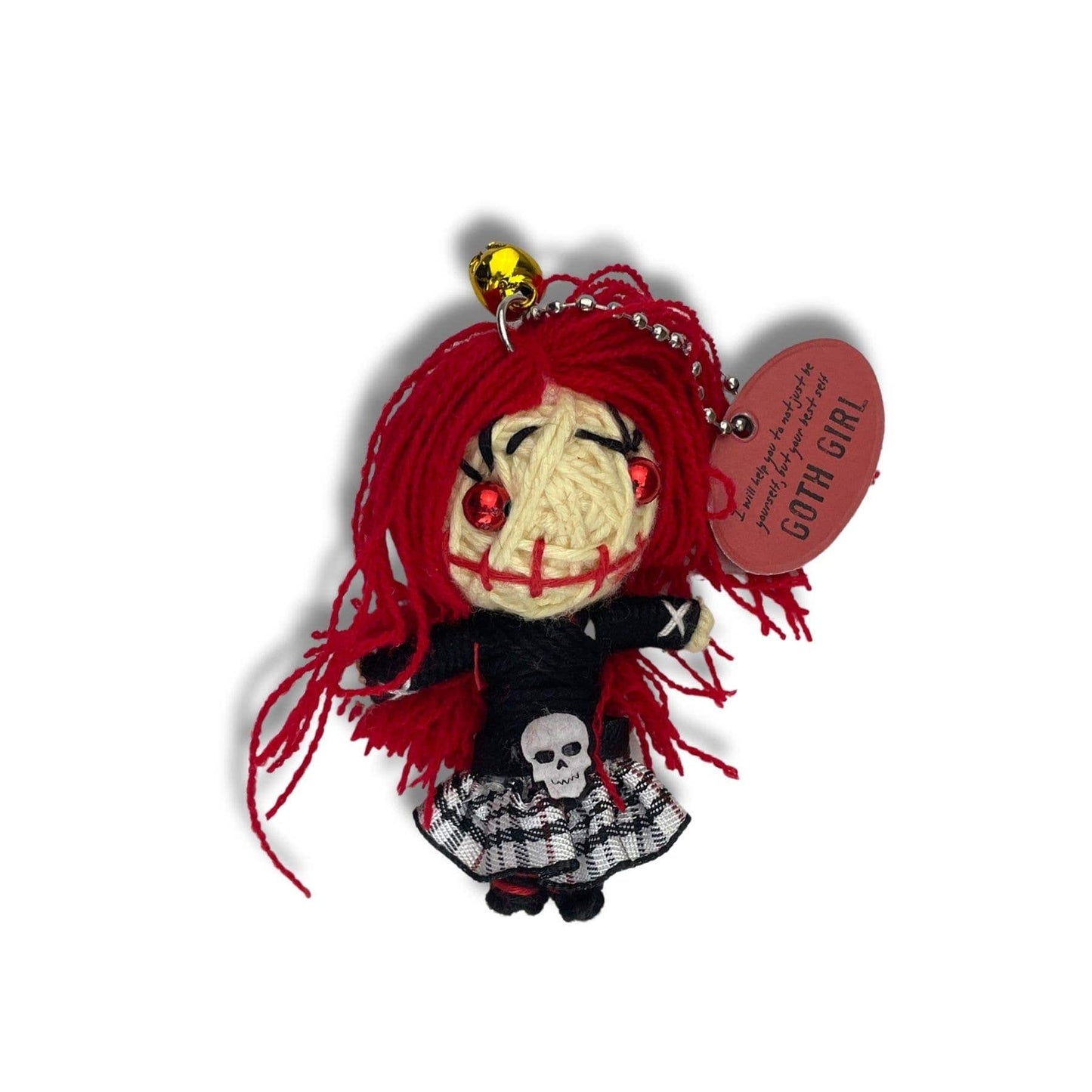 Goth Girl - Watchover Voodoo Dolls - Keychain Goth Girl - Watchover Voodoo Dolls - Keychain