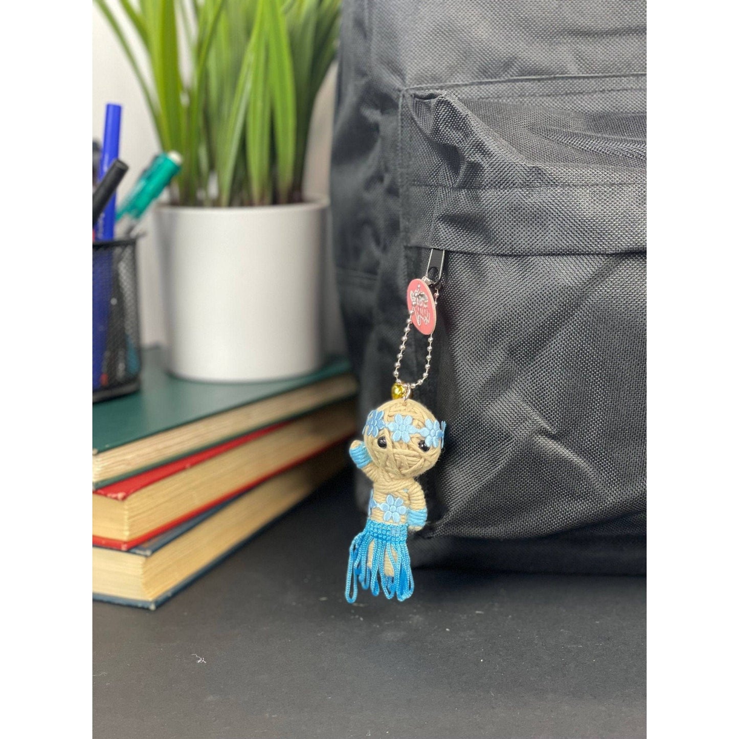 Hawaiian Hula Girl Watchover Voodoo Doll: Calmness Charm - Authentic Occult and Witchcraft Supply Image