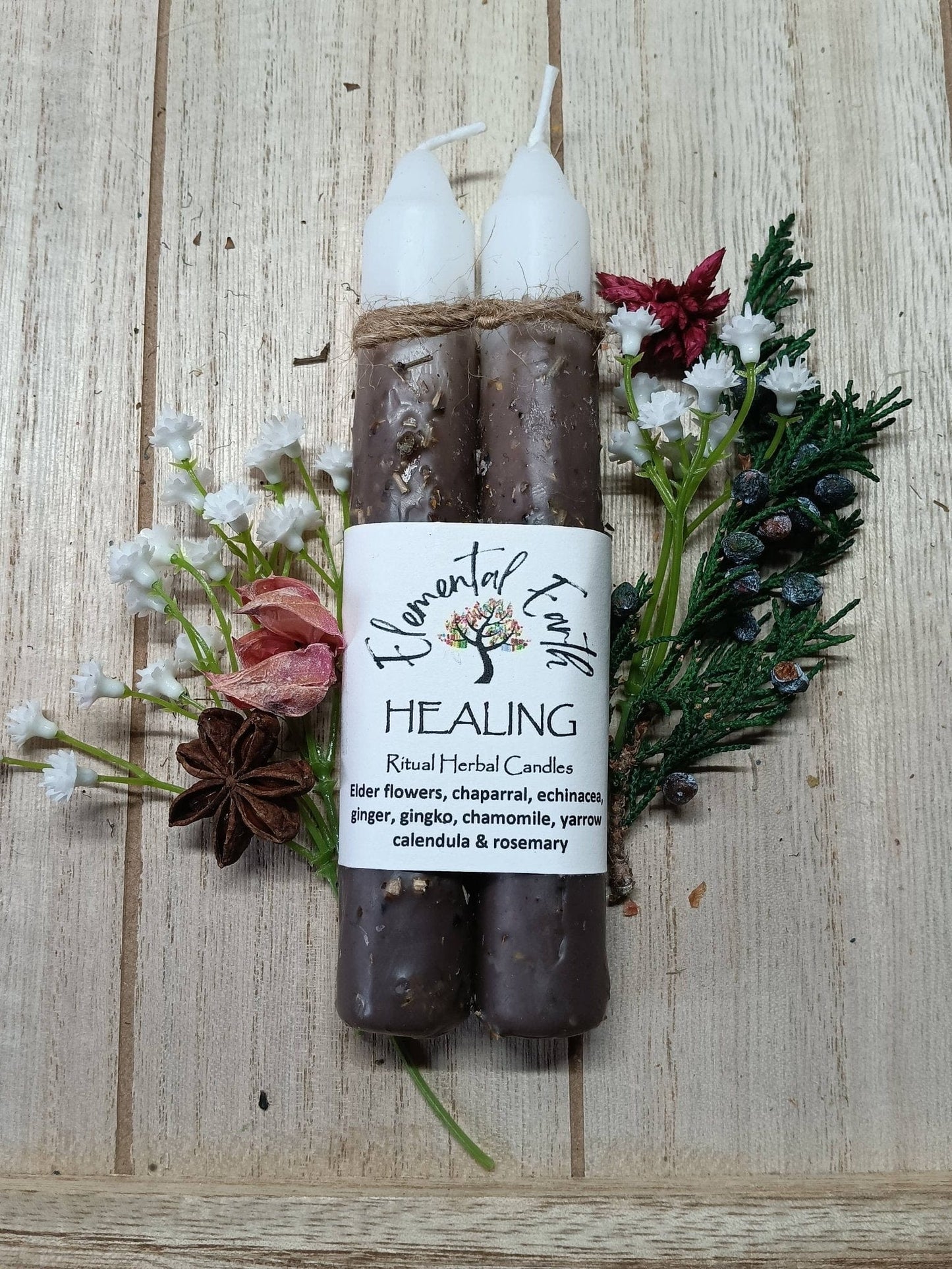 Healing Herbal Intention Candles Healing Herbal Intention Candles