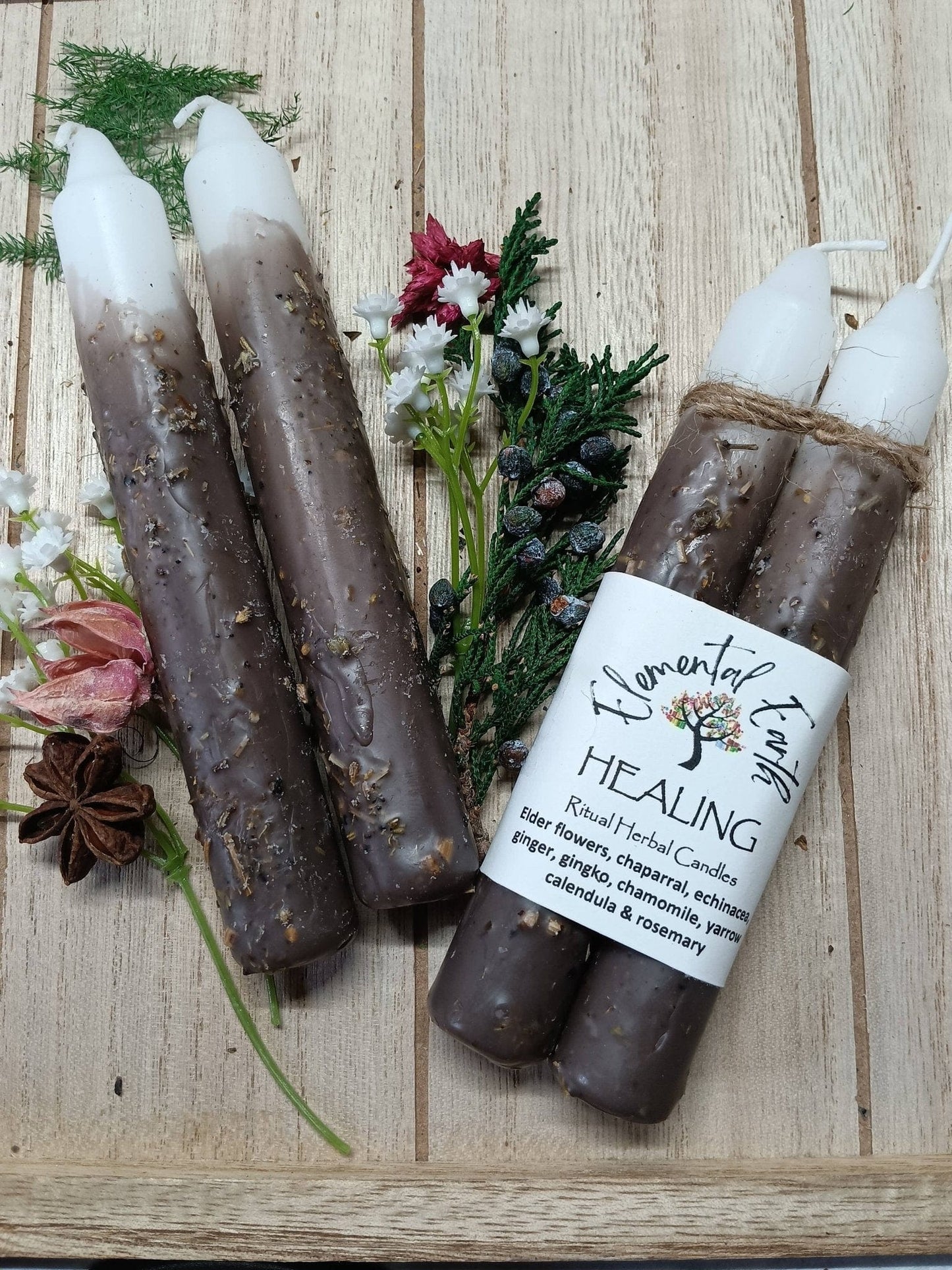 Healing Herbal Intention Candles Healing Herbal Intention Candles