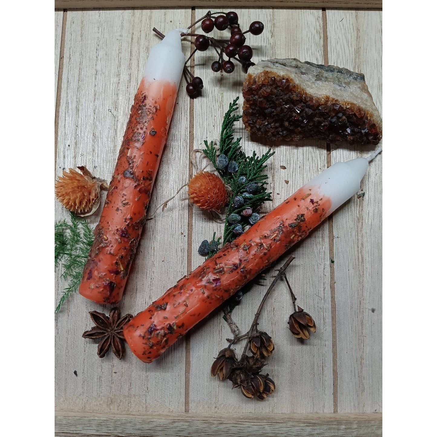 Lucky Day Herbal Intention Candles - Authentic Occult and Witchcraft Supply Image