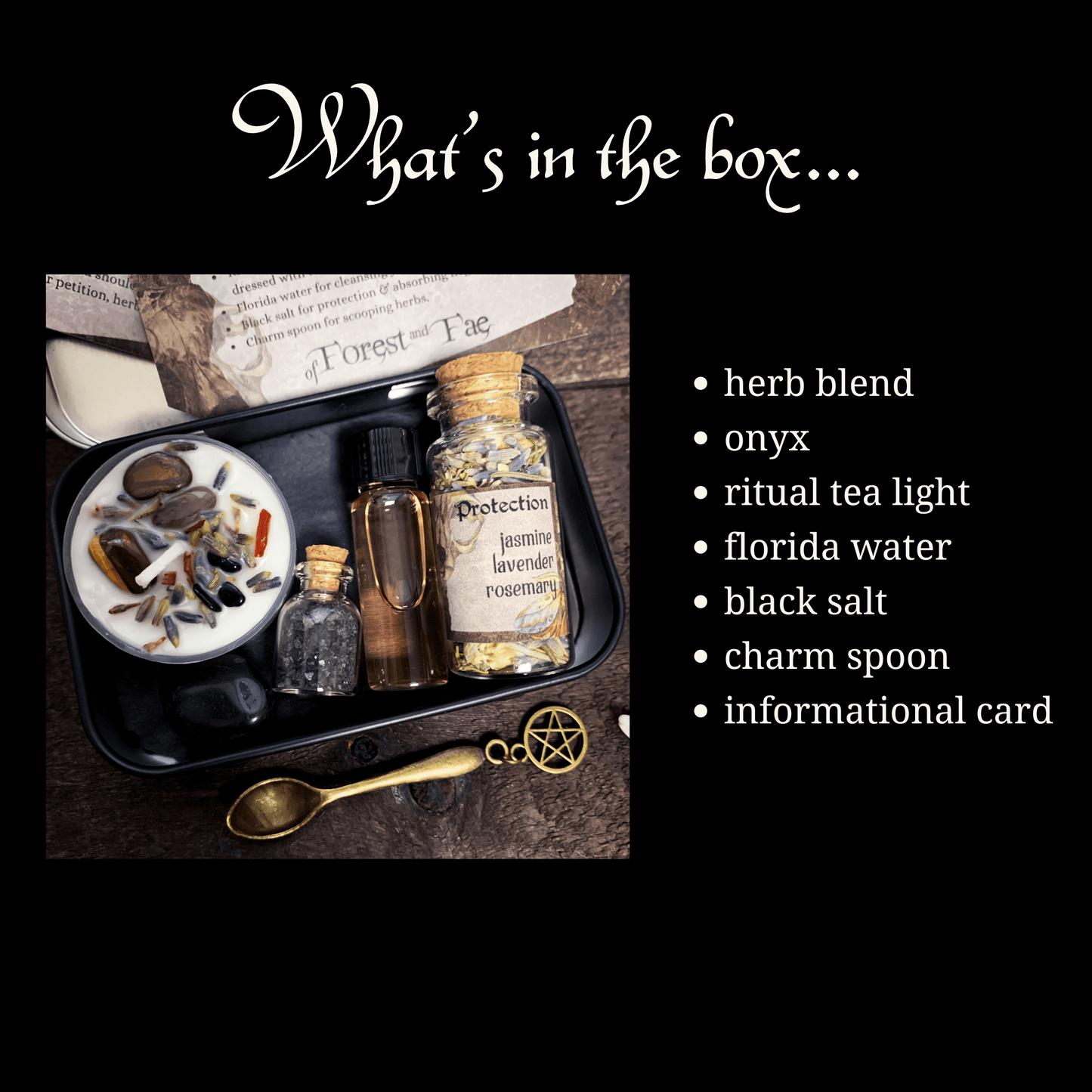 Protection Travel Altar • Witch kit for rituals & spells DIY Protection Travel Altar • Witch kit for rituals & spells DIY
