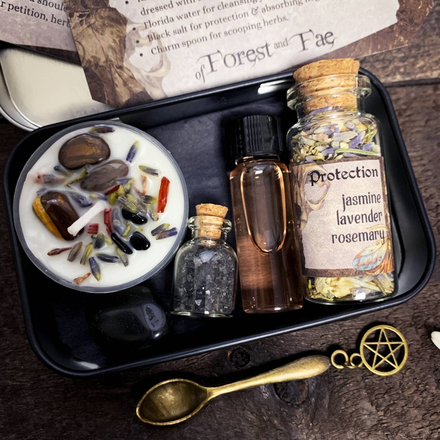 Protection Travel Altar • Witch kit for rituals & spells DIY Protection Travel Altar • Witch kit for rituals & spells DIY