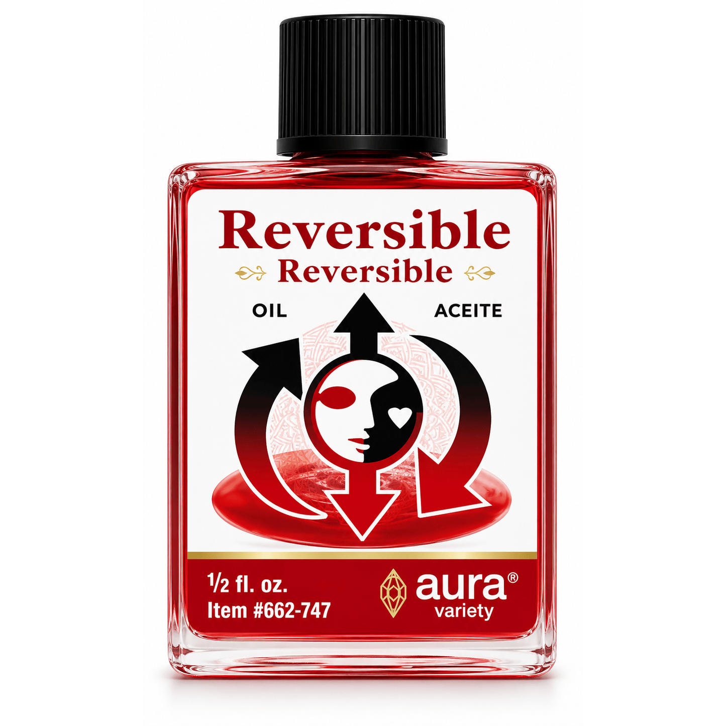 Reversible Ritual Oil | Spiritual Protection & Reversal Oil (4 Dram / ½ fl oz)