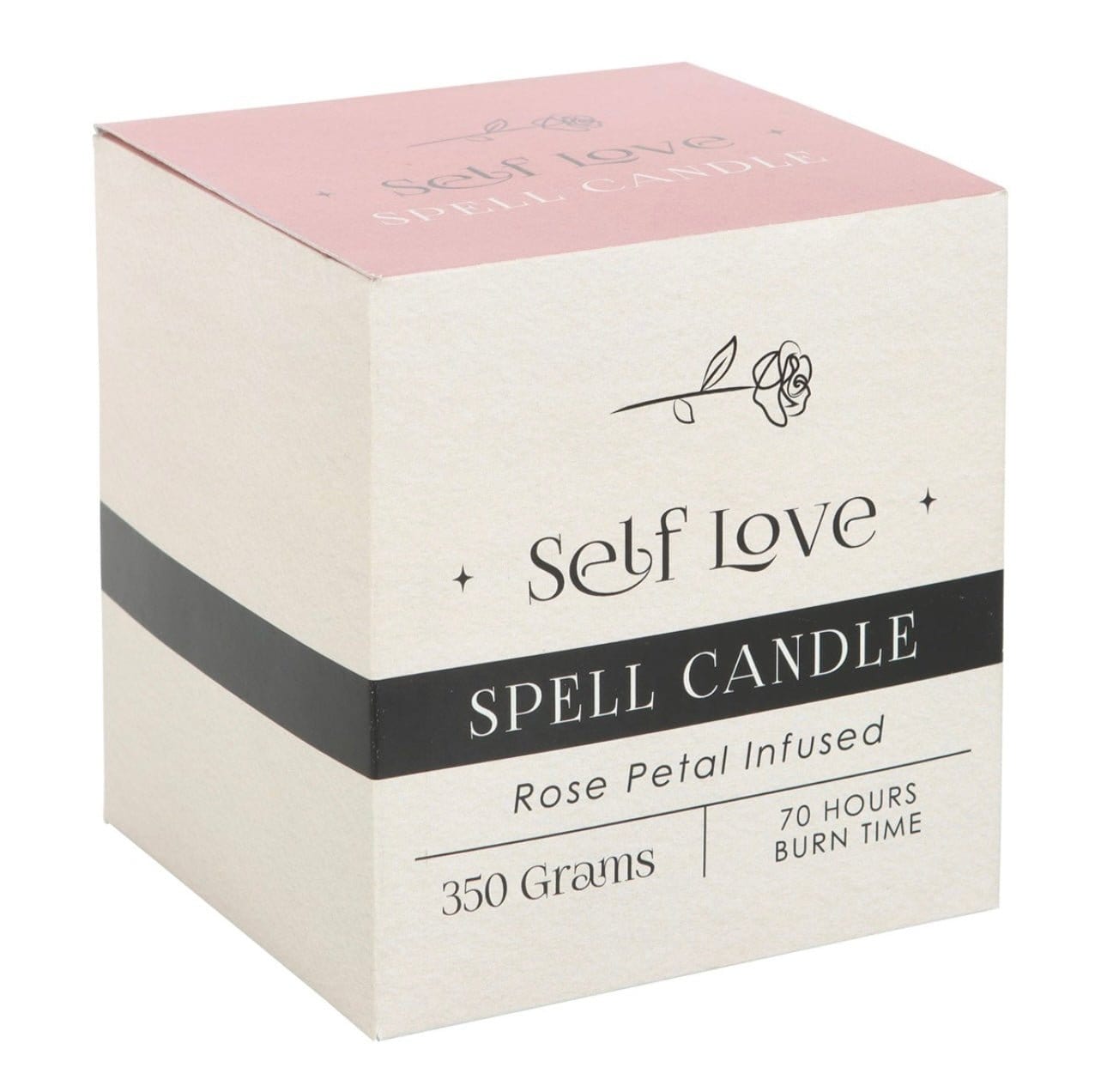 Rose Petal Infused Self Love Spell Candle Rose Petal Infused Self Love Spell Candle