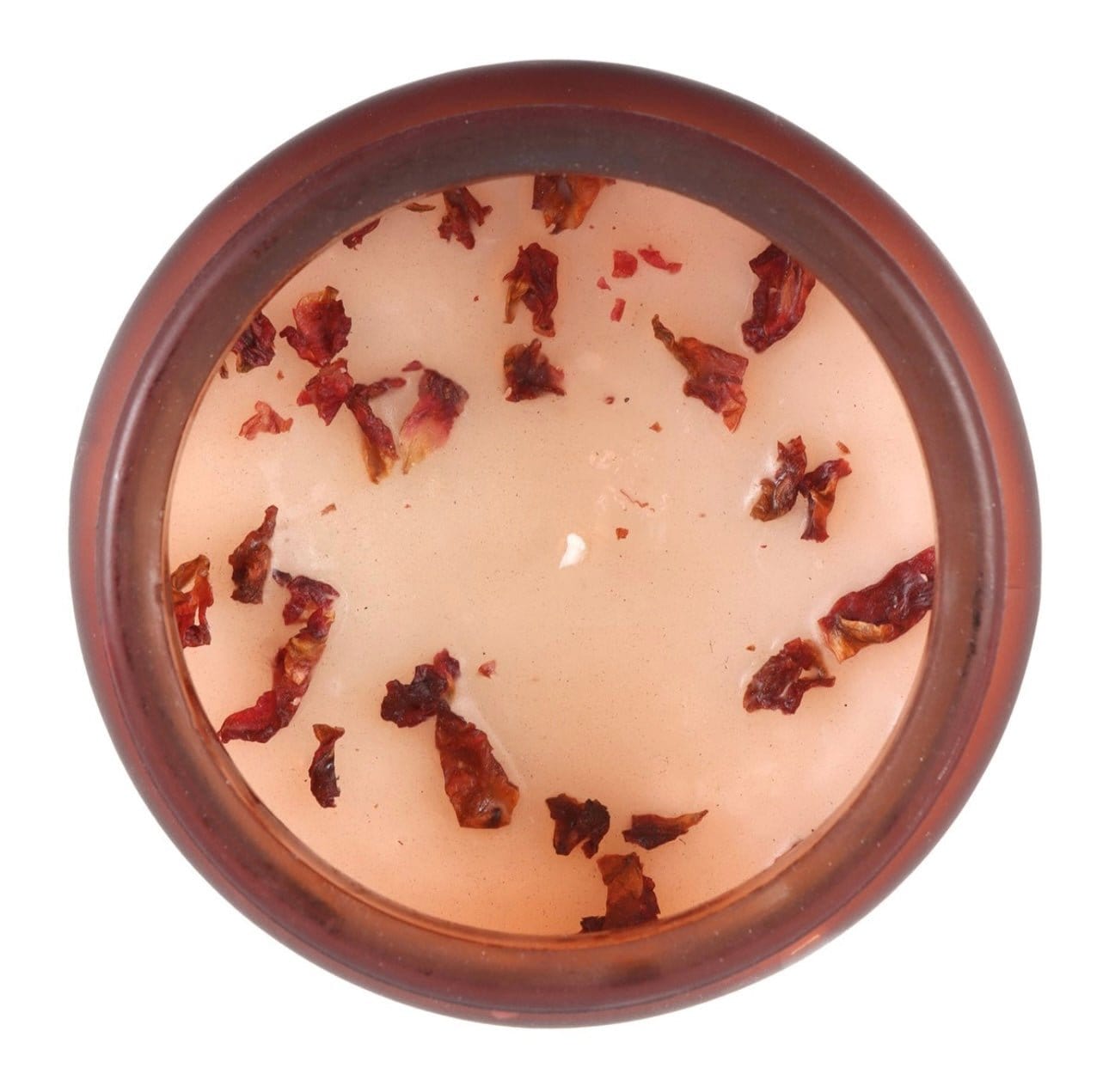 Rose Petal Infused Self Love Spell Candle Rose Petal Infused Self Love Spell Candle