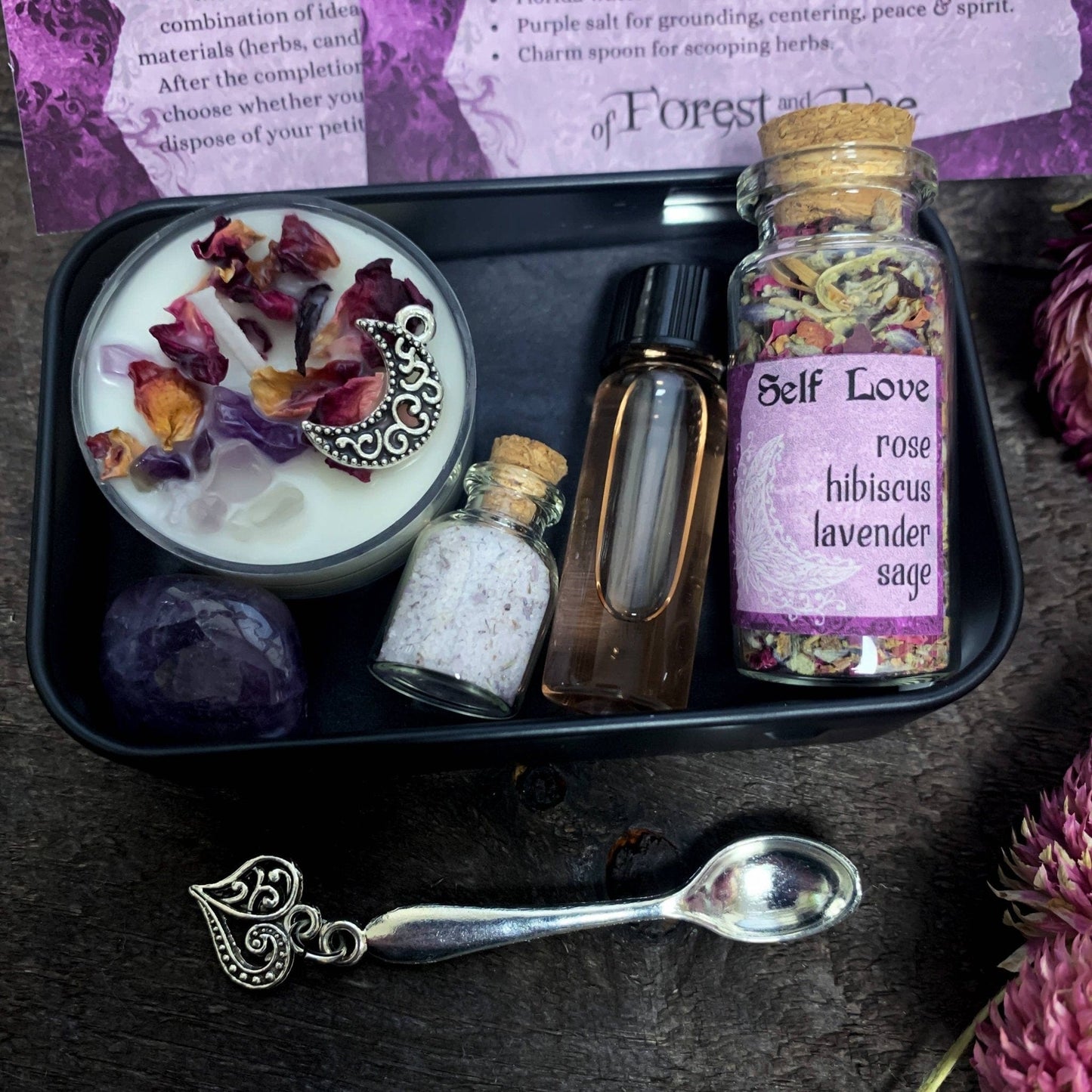 Self Love Travel Altar • Ritual Witchcraft Kit • DIY Self Love Travel Altar • Ritual Witchcraft Kit • DIY