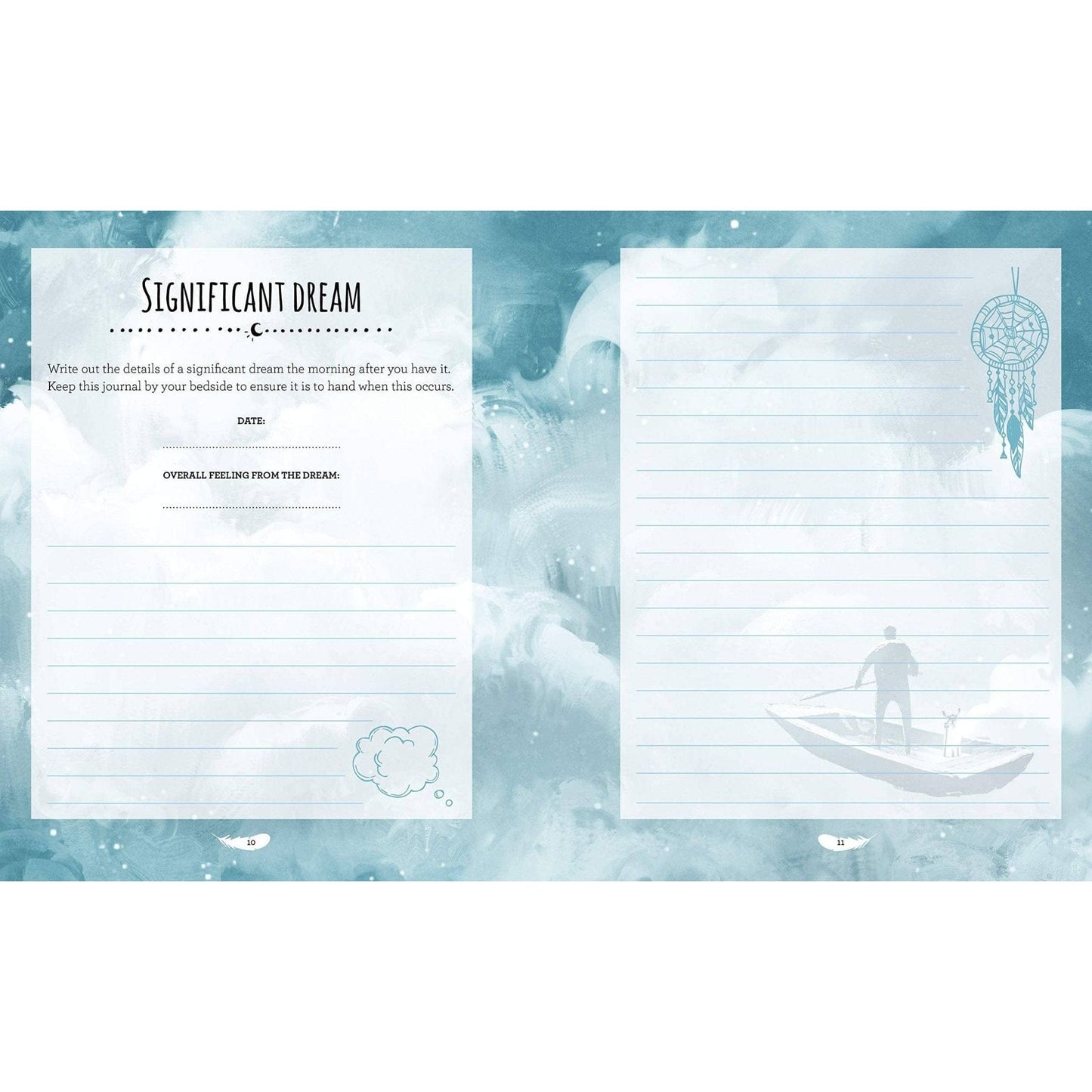 Night-Time Reflection & Dream Well Journal - Authentic Occult and Witchcraft Supply Image