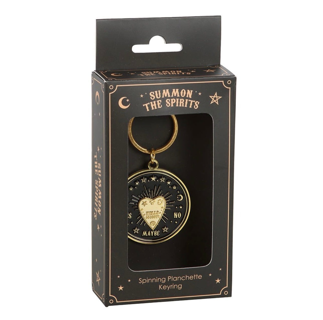 Spinning Talking Board Planchette Keyring Spinning Talking Board Planchette Keyring