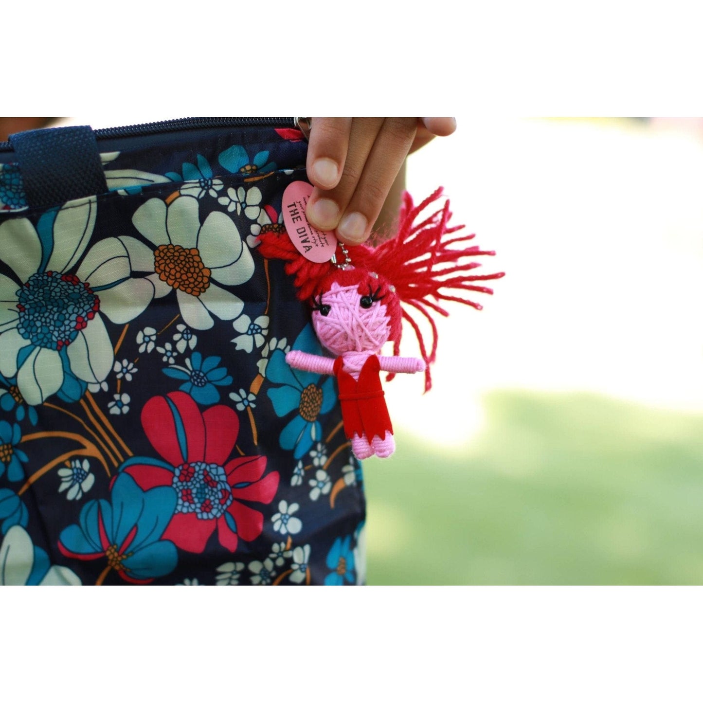 The Diva - Watchover Voodoo Dolls - Keychain - Authentic Occult and Witchcraft Supply Image