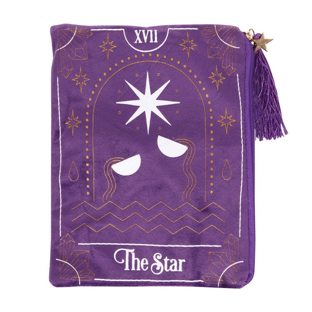 The Star Tarot Card Zippered Bag The Star Tarot Card Zippered Bag