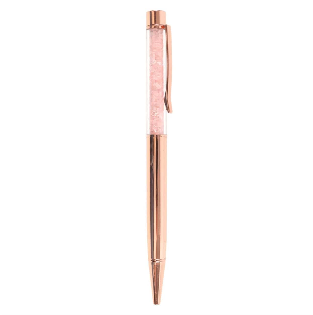The Sun Gratitude Journal with Rose Quartz Pen The Sun Gratitude Journal with Rose Quartz Pen