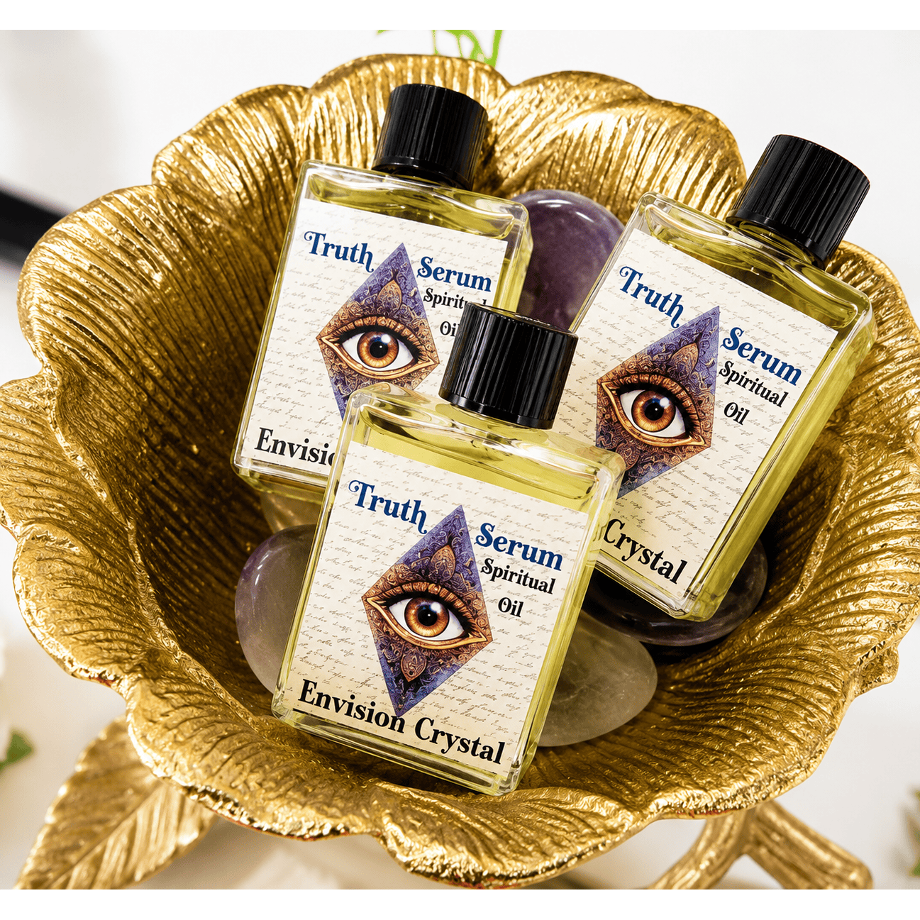 Truth Serum Ritual Oil | Spiritual Oil for Clarity & Honest Communication (4 Dram / ½ fl oz)