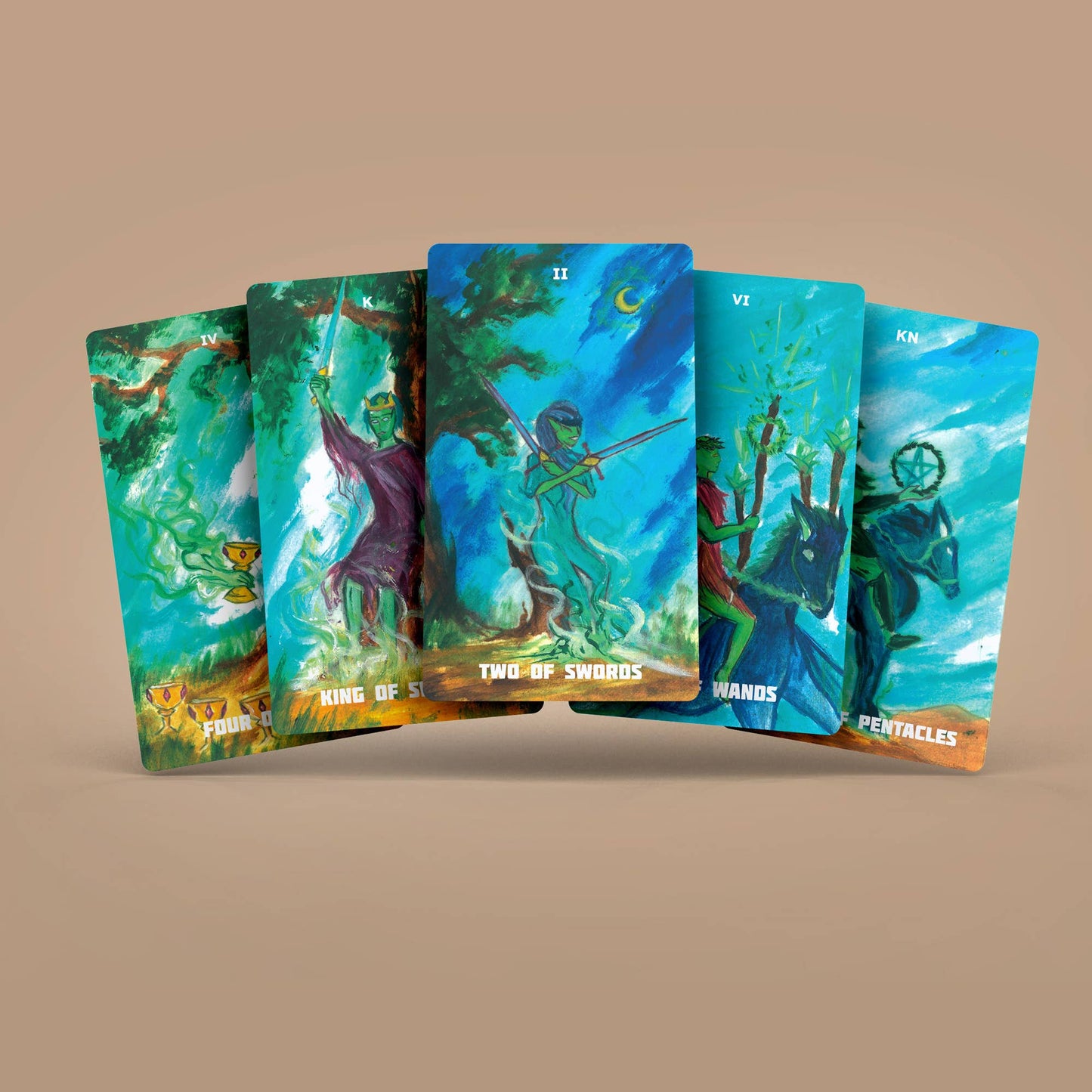 Vivid Spirit Tarot 78+2 Extra Cards Deck Vivid Spirit Tarot 78+2 Extra Cards Deck