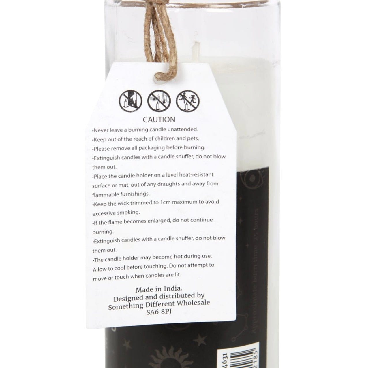 White Sage Happiness Spell Tube Candle White Sage Happiness Spell Tube Candle
