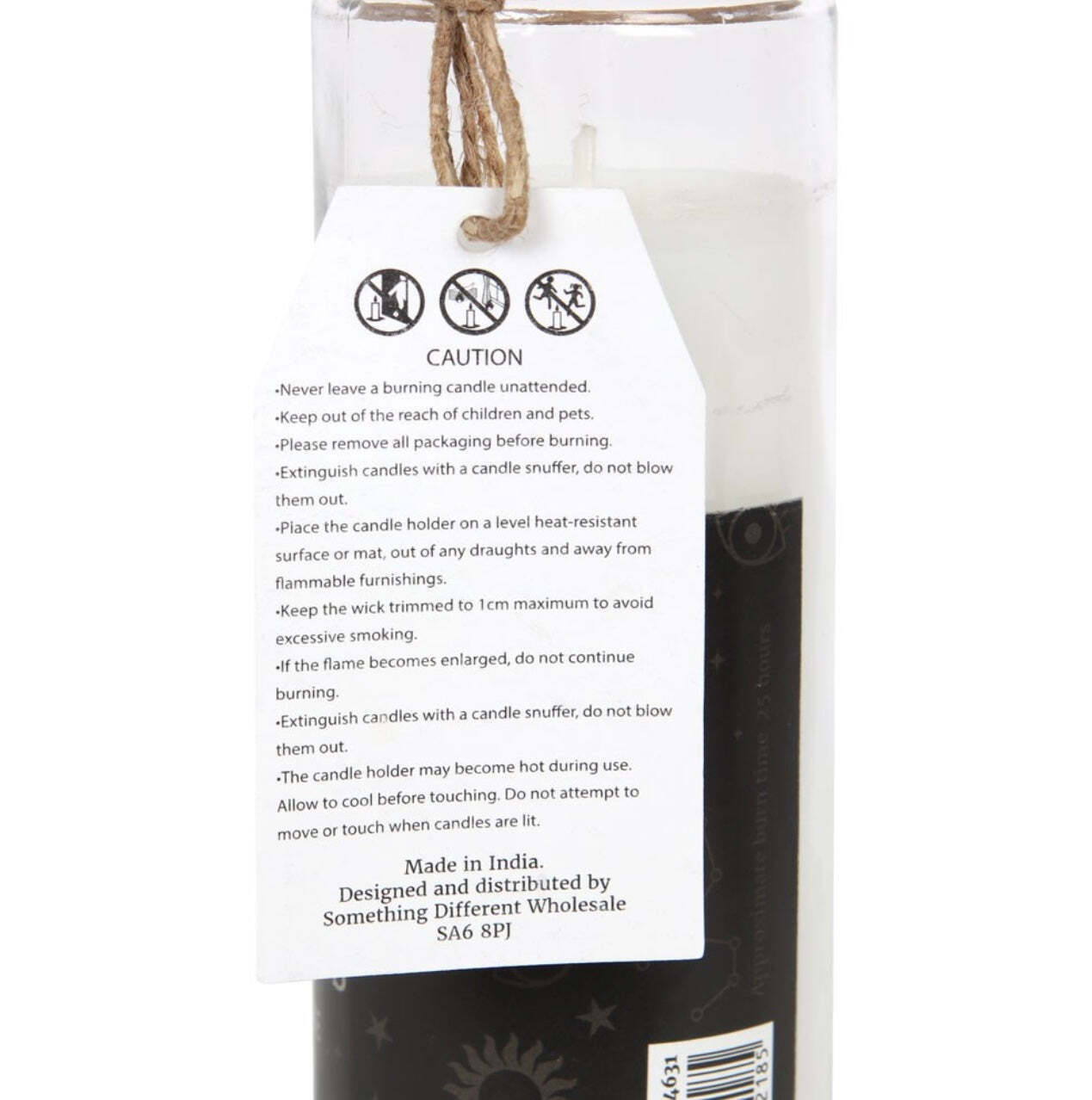 White Sage Happiness Spell Tube Candle White Sage Happiness Spell Tube Candle