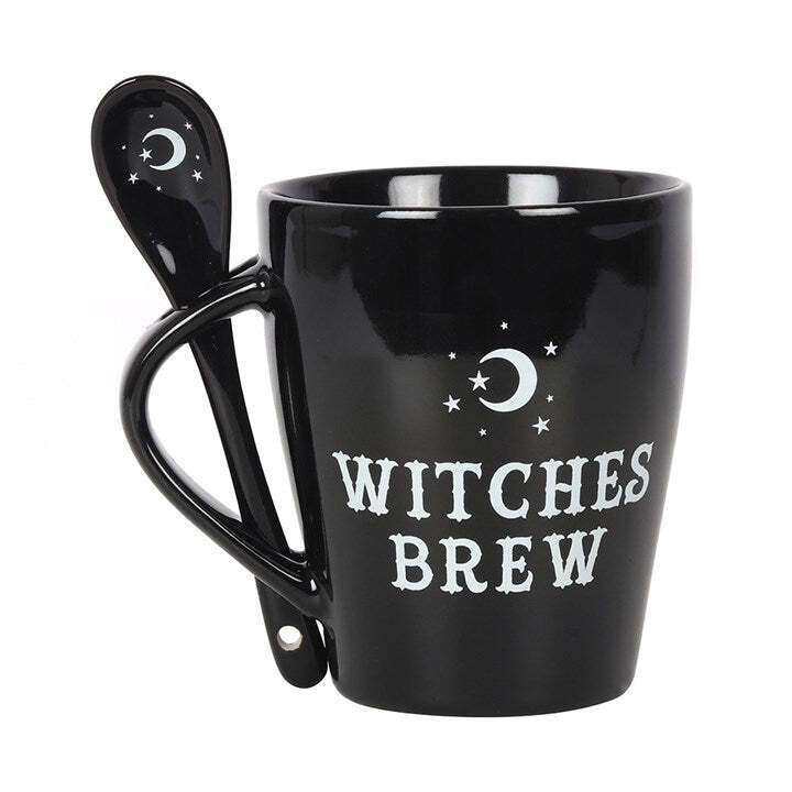 Witches Brew Mug and Spoon Set Witches Brew Mug and Spoon Set