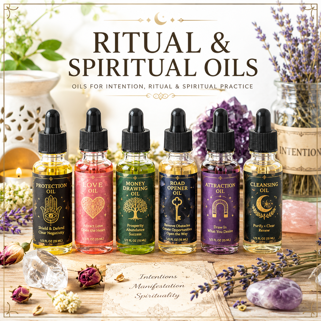 Ritual & Spiritual Oils