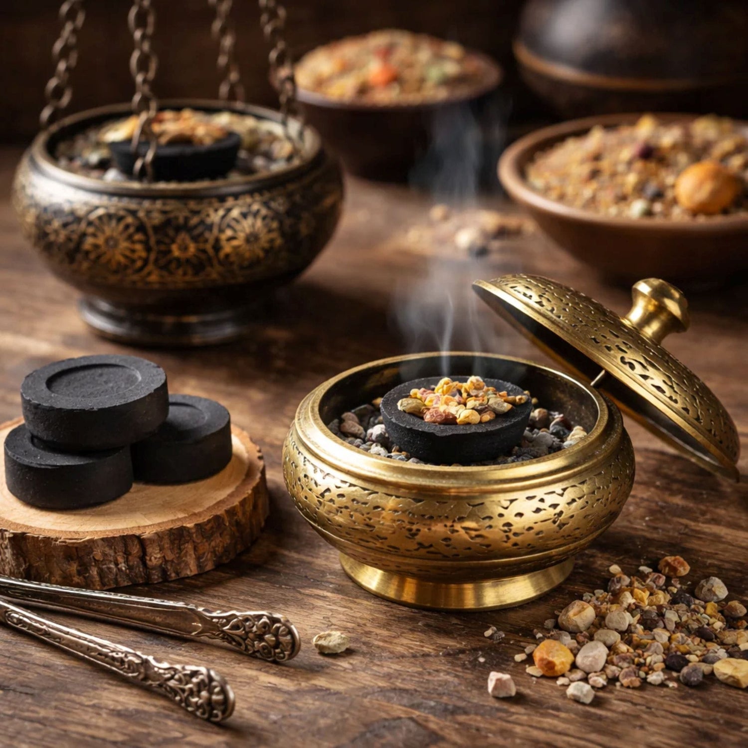 Incense, Resin & Burners