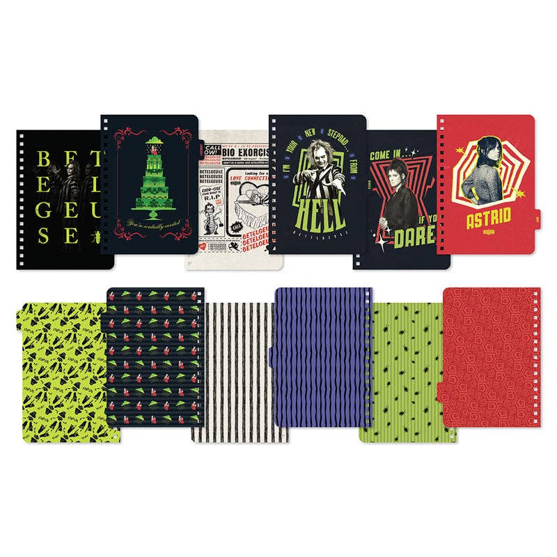 2026 Beetlejuice 13-Month Weekly Planner – Sticker & Storage Pocket Included