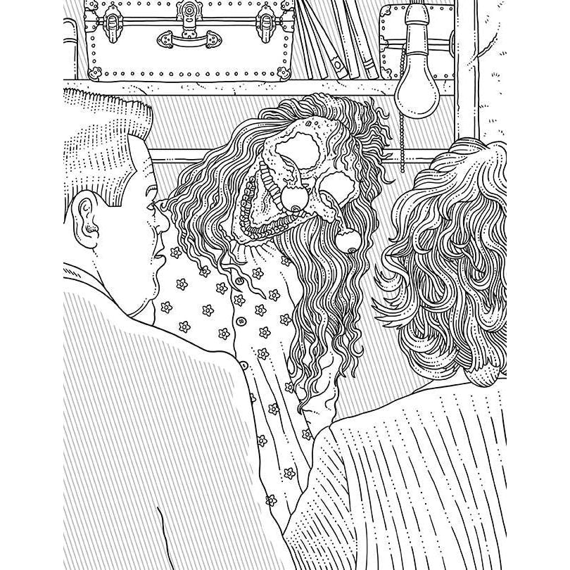 Beetlejuice Official Coloring Book – Strange and Unusual Art from the Cult Classic Film