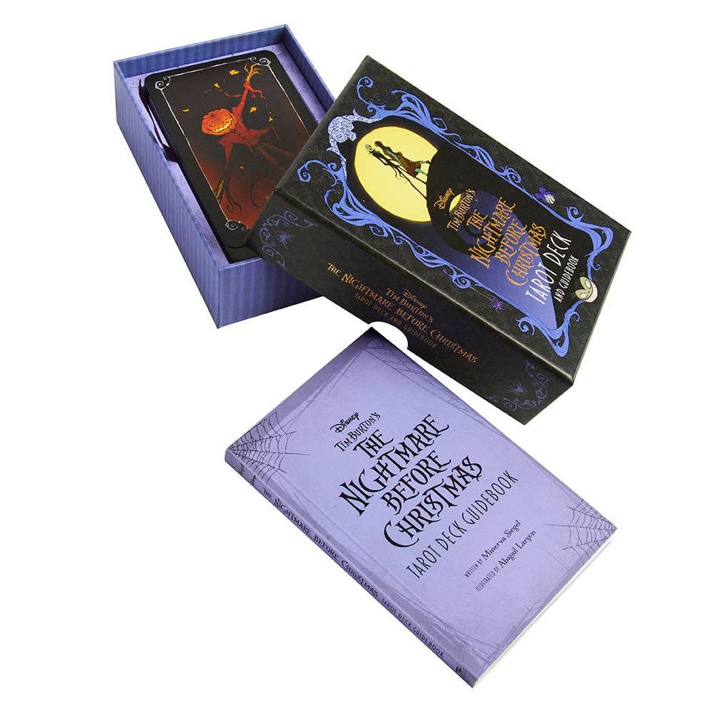 Nightmare Before Christmas Tarot Deck and Guidebook – Disney 78 Card Tarot Set
