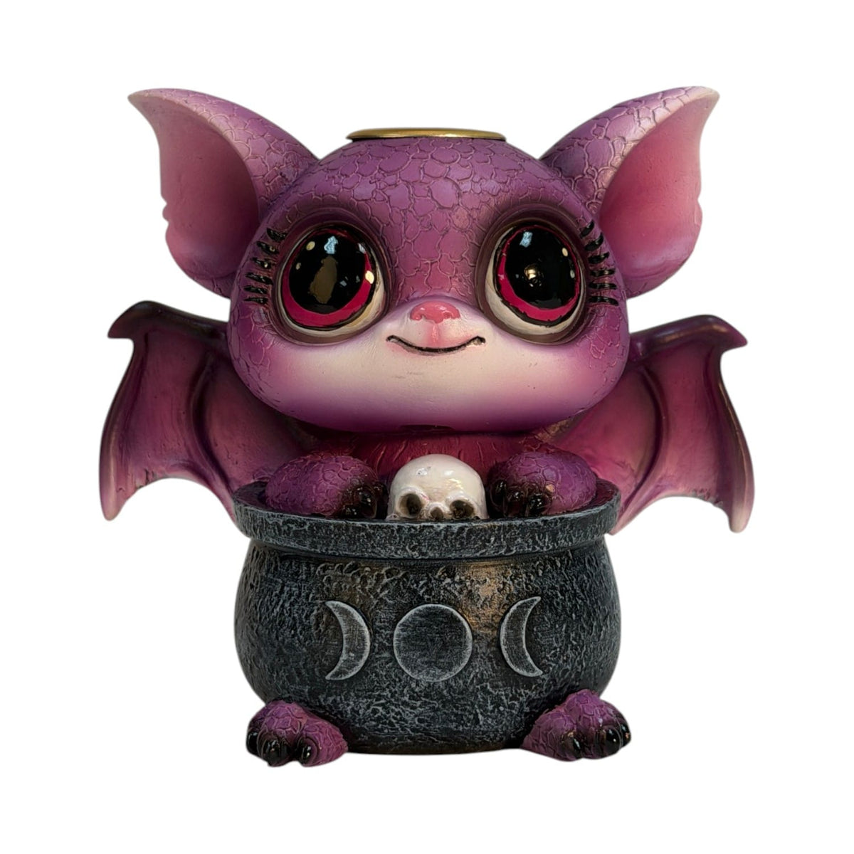 Potion Pals Purple Dragon Backflow Incense Burner – Triple Moon Cauldron