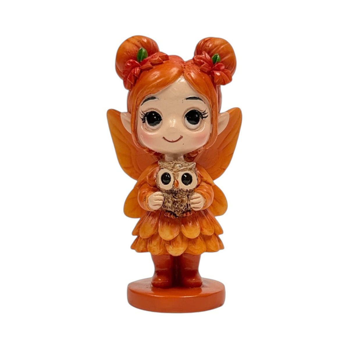 Spirit Fairies Rowan Figurine – Autumn Fairy with Owl