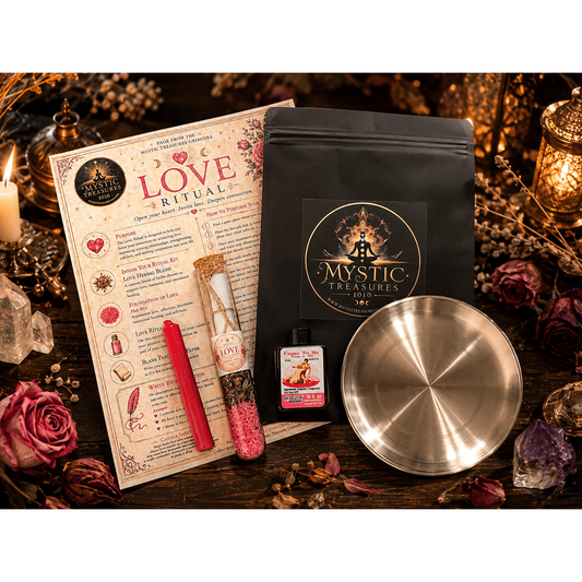 Love Ritual Kit | Candle, Herbs, Oil & Intention Spell Kit