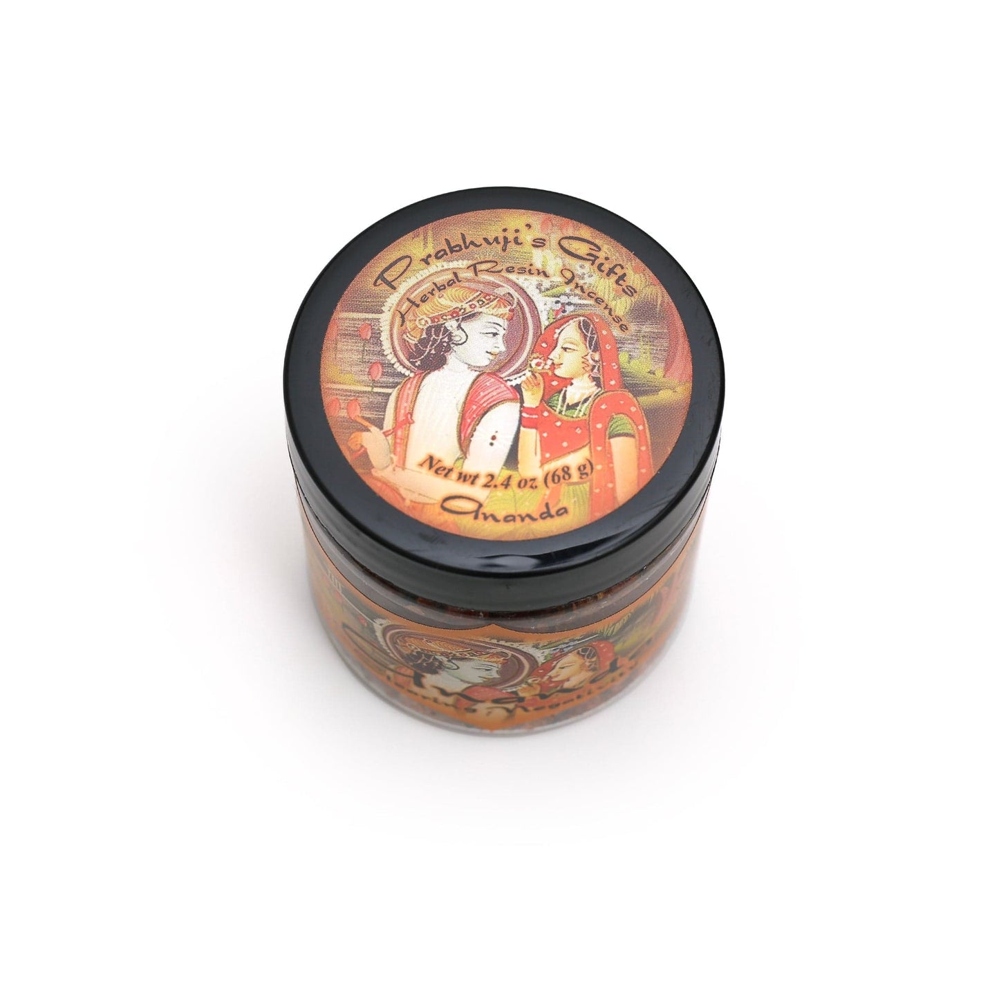Ananda Resin Incense – Clearing Negativity Spiritual Incense – Citrus & Aromatic Woods (2.4 oz Jar)