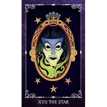 Disney Villains Tarot Deck and Guidebook – 78 Card Tarot Set with Illustrated Guide