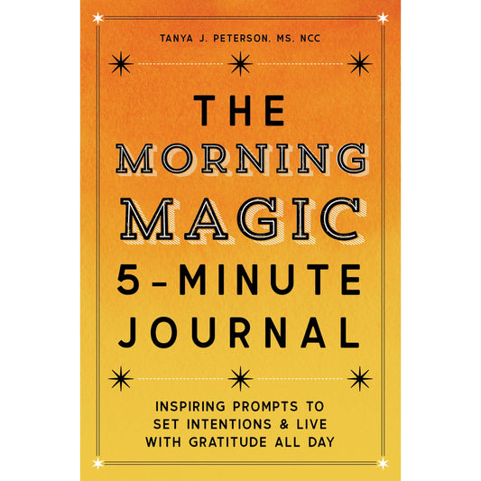 Morning Magic 5-Minute Journal with Guided Prompts for Intention & Reflection