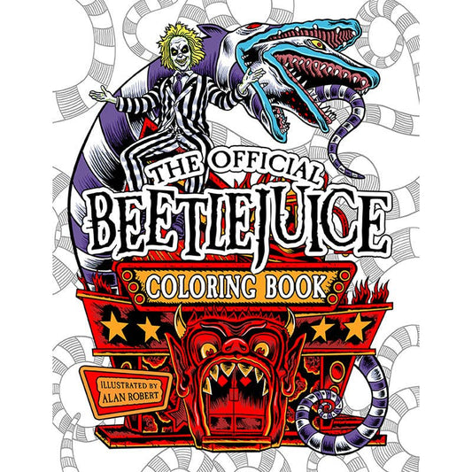 Beetlejuice Official Coloring Book – Strange and Unusual Art from the Cult Classic Film